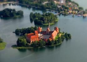 آشنایی با قلعه Trakai در لیتوانی