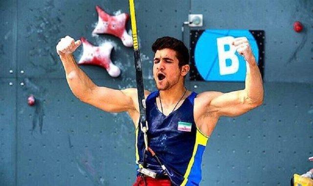 صعود هر چهار سنگنورد ایرانی به فینال سرعت بازی های سنگنوردی