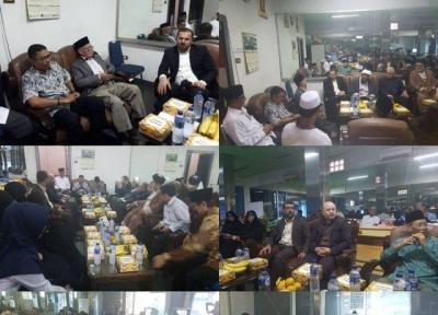 دیدار اساتید دانشگاه مذاهب اسلامی با رییس مجلس العلمای استان سوماترای جنوبی اندونزی