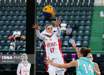 شکست تیمهای ملی بسکتبال سه نفره بانوان ایران مقابل ترکمنستان و نیوزلند
