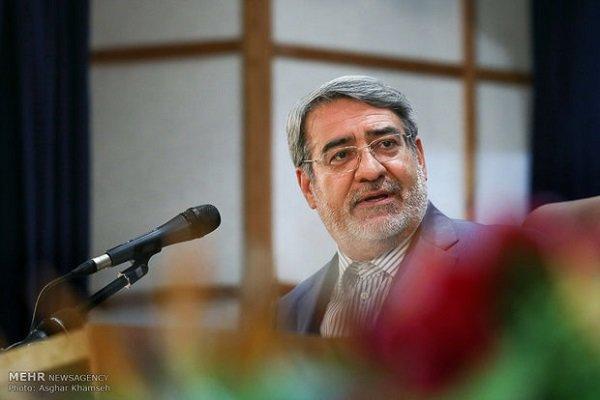 وزیر کشور وارد استان کردستان شد