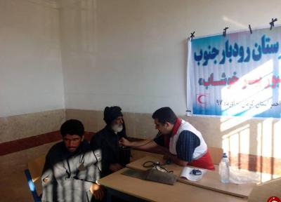 بهره مندی بیش از 880 کپرنشین جنوب کرمان از خدمات کاروان سلامت