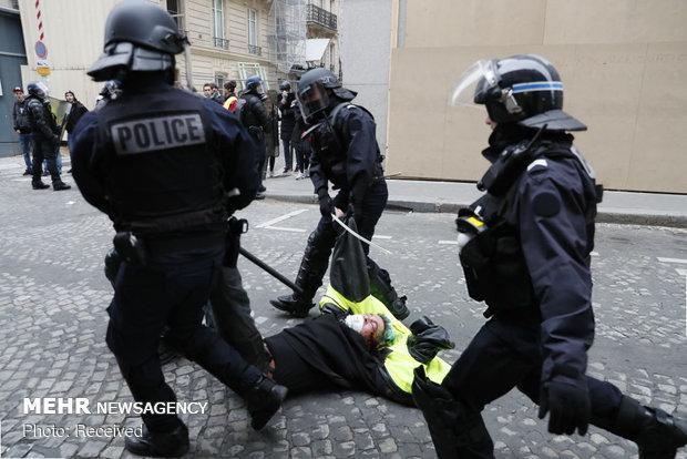 تعداد افراد بازداشت شده در فرانسه از مرز 1700 نفر گذشت
