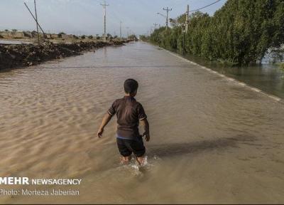 یک کشته بر اثر بارندگی شدید و طغیان رودخانه در رودان