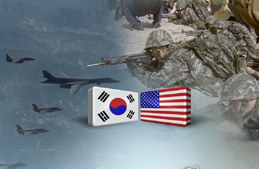 رزمایش مشترک آمریکا و کره جنوبی شروع شد