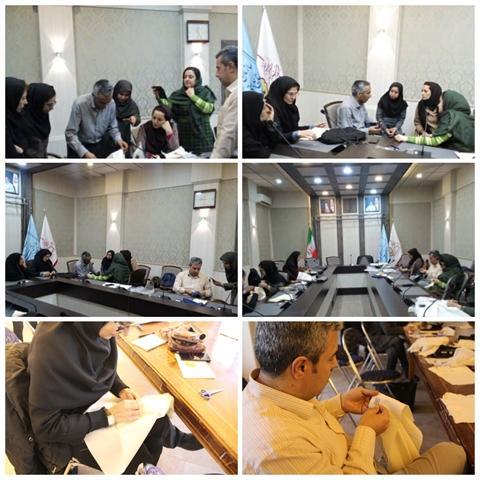 کارگاه آموزشی رفوگری سنتی روی پارچه در مجموعه نیاوران برگزار گردید