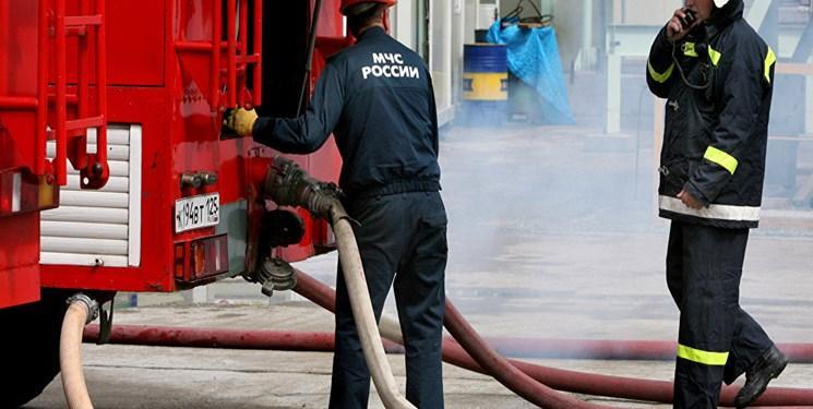 آتش سوزی مهیب در مسکو؛300 نفر مجبور به ترک خانه هایشان شدند