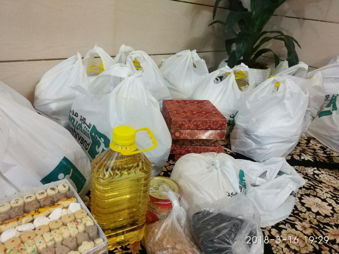 توزیع 372 تن کالا های تنظیم بازار در شهرستان بم