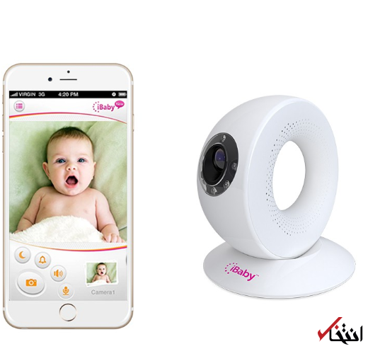 سیستم هوشمند مانیتورینگ سلامت نوزاد ، سنسور حرکتی ، عکاسی از موقعیت کودک و ارسال آن به والدین