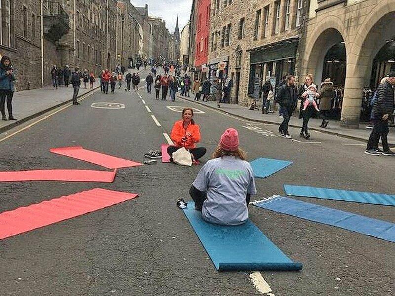 اجرای طرح خیابان های باز در پایتخت اسکاتلند