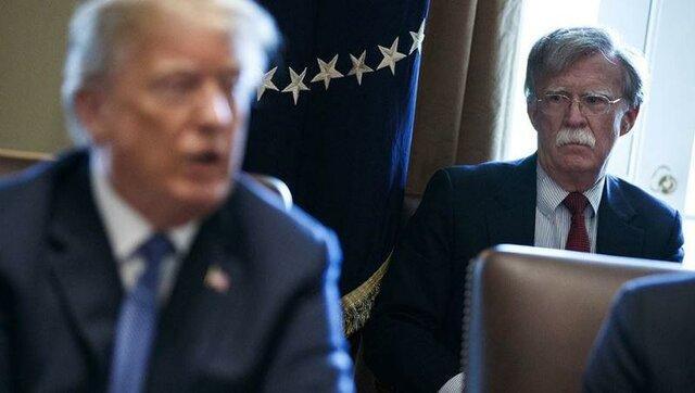ممکن است بولتون از دولت ترامپ اخراج شود ممکن است بولتون از دولت ترامپ اخراج گردد