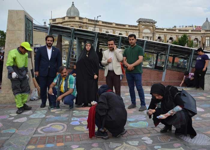 قلب مهربانی در حسن آباد فرش شد