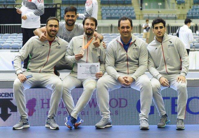 تیم سابر ایران ششم قهرمانی دنیا شد