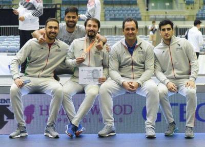 تیم سابر ایران ششم قهرمانی دنیا شد