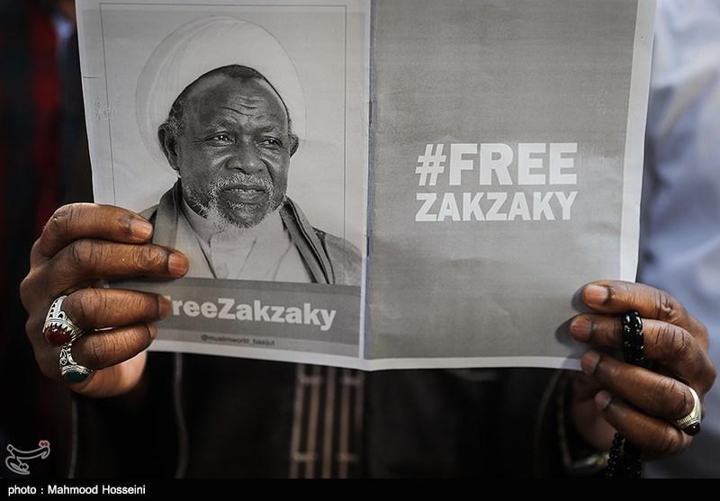 تظاهرات در برابر سفارت نیجریه در لندن؛ تاکید بر لزوم آزادی فوری شیخ زکزاکی