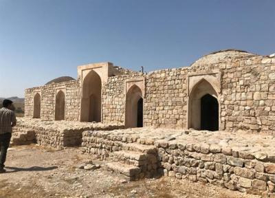 فاز دوم مرمت کاروانسرای تقی خانی بندر خمیر انتها یافت