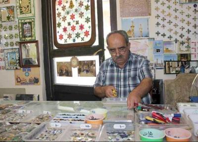 گرد فراموشی بر هنر آینه کاری قزوین