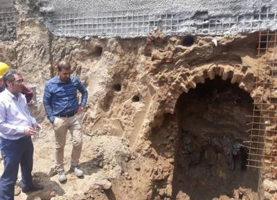 کشف یک آب انبار تاریخی در مشهد