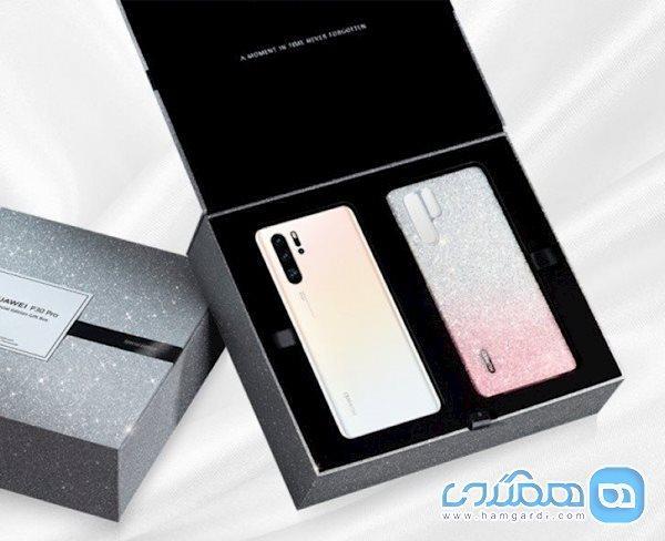 نسخه سفارشی پرچمدار هوآوی با قابی از کریستال های سوارسکی