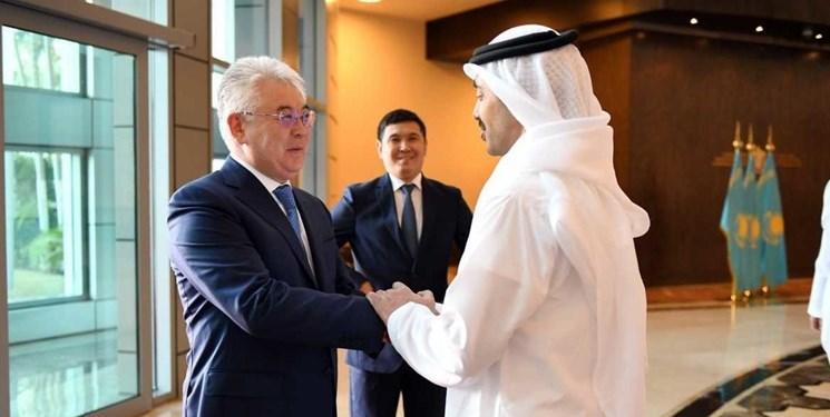 تاکید قزاقستان و امارات متحده عربی بر توسعه بیشتر روابط دوجانبه