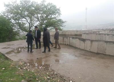 شروع عملیات اجرایی تکمیل زیرساخت های گردشگری در پارک شبنم نوده خاندوز