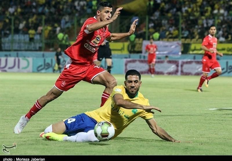 لیگ برتر فوتبال، جنگ نفتی پرسپولیس پیش از دربی در آزادی