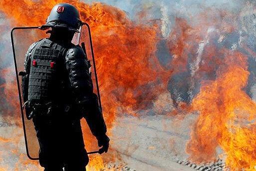 اعتراضات جلیقه زردها در فرانسه بار دیگر به خشونت کشیده شد
