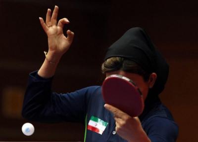 تنیس روی میز قهرمانی آسیا، رجحان تیم بانوان ایران مقابل نپال