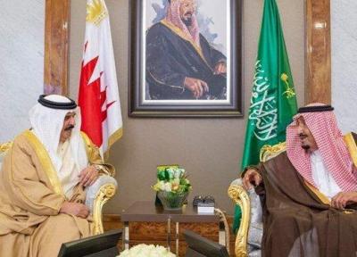 دیدار پادشاه بحرین با ملک سلمان با موضوع حمله آرامکو