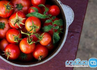 همراه با گوجه فرنگی موادغذایی سرشار از آهن نخورید