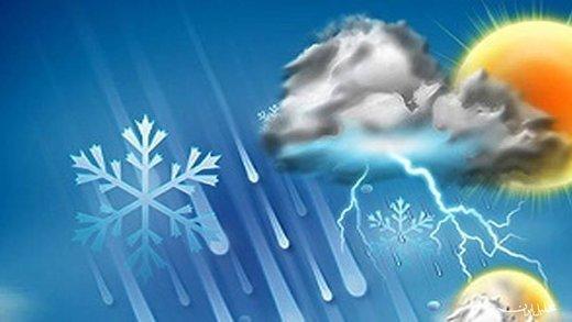 کاهش 10 درجه ای دمای هوا