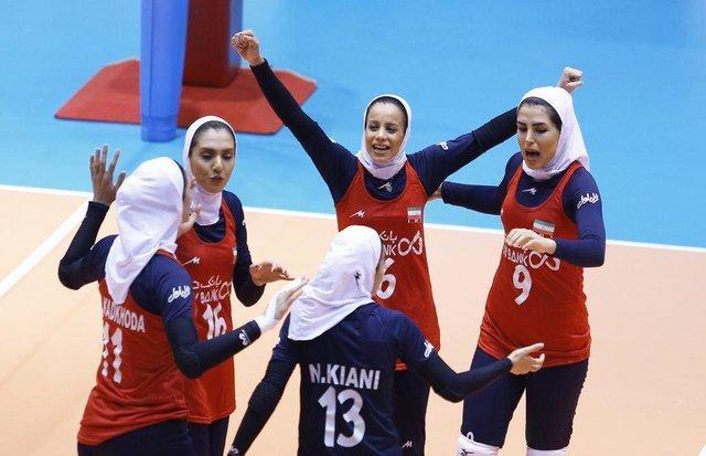 ششمی بانوان ایران در والیبال جام کنفدراسیون آسیا ششمی بانوان ایران در والیبال جام کنفدراسیون آسیا
