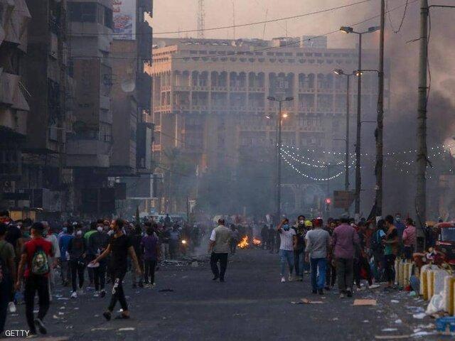 انفجار بمب در میدان التحریر بغداد
