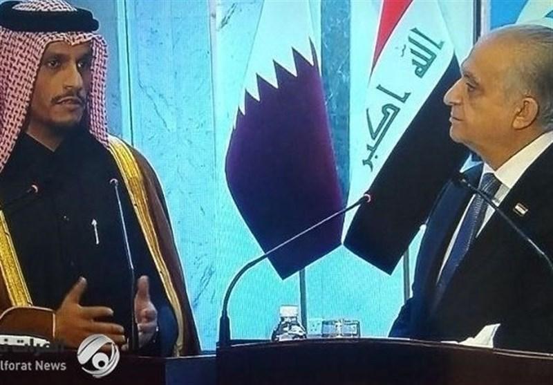 تاکید وزیران خارجه قطر و عراق بر تلاش برای برقراری آرامش تاکید وزیران خارجه قطر و عراق بر کوشش برای برقراری آرامش در منطقه