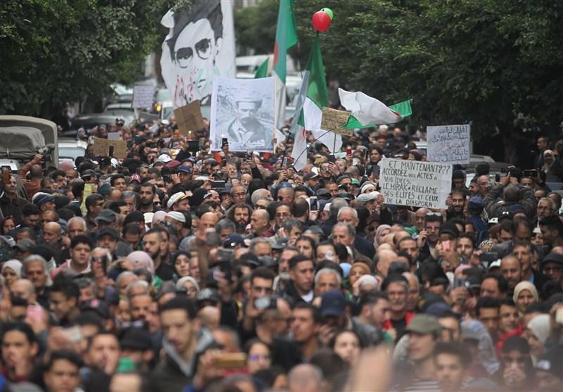 تظاهرات الجزایری ها در چهل وهشتمین سه شنبه پیاپی