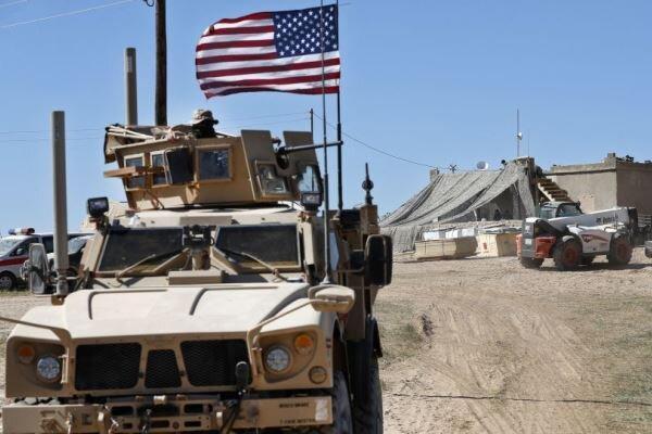 خودروهای زرهی آمریکایی از عراق وارد سوریه شدند