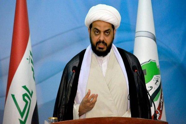 دبیرکل عصائب اهل الحق خروج نظامیان آمریکا از عراق را خواستار شد