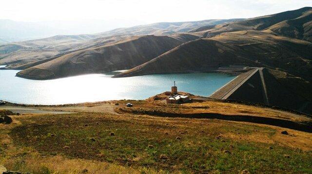 کاهش 21 درصدی آب در سدهای آذربایجان غربی