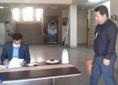 برپایی میز خدمت در اداره کل میراث فرهنگی، گردشگری و صنایع دستی هرمزگان