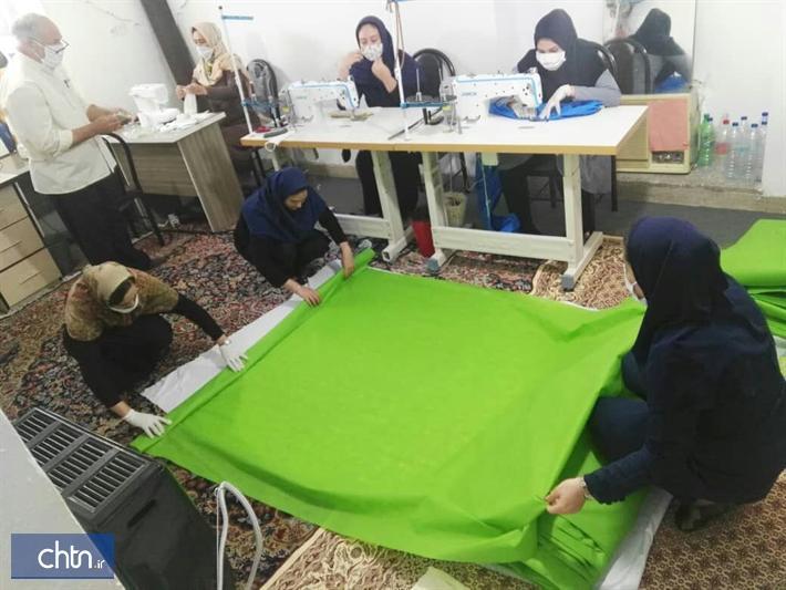 دوخت 10هزار ماسک و کاور بهداشتی توسط هنرمندان گلستانی دوخت 10هزار ماسک و کاور بهداشتی توسط هنرمندان گلستانی