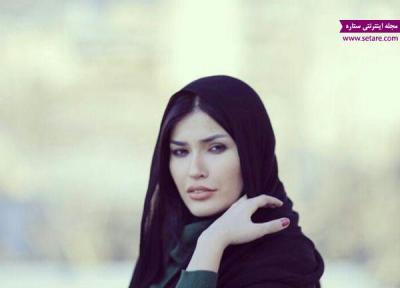 عکس شیوا طاهری با شعری از فروغ فرخزاد