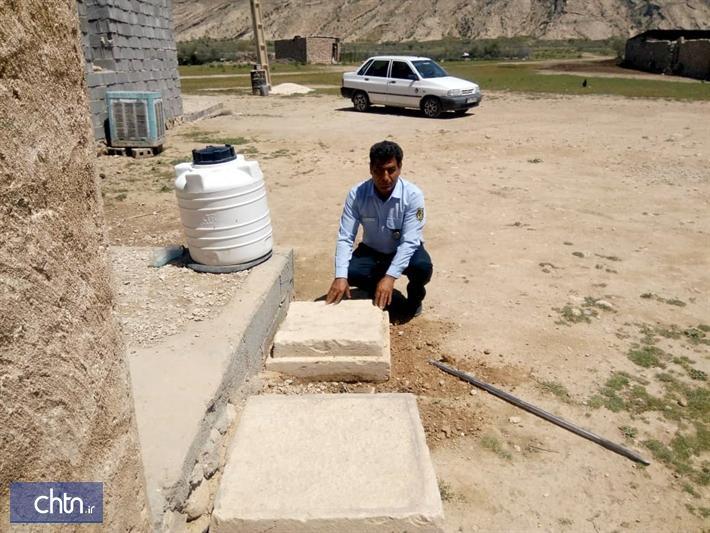 کشف و ضبط سرستون سنگی هخامنشی در بوشهر
