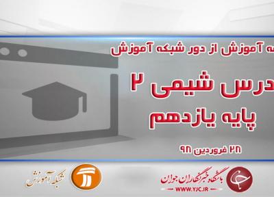 دانلود فیلم کلاس درس شیمی 2پایه یازدهم رشته ریاضی فیزیک و تجربی مورخ 28 فروردین