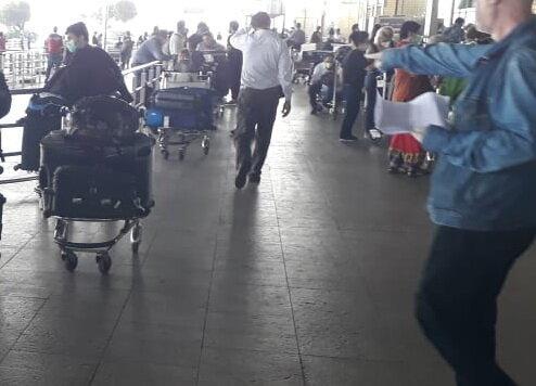 200 مسافر ایرانی از فرودگاه بمبئی به ایران بازگشتند