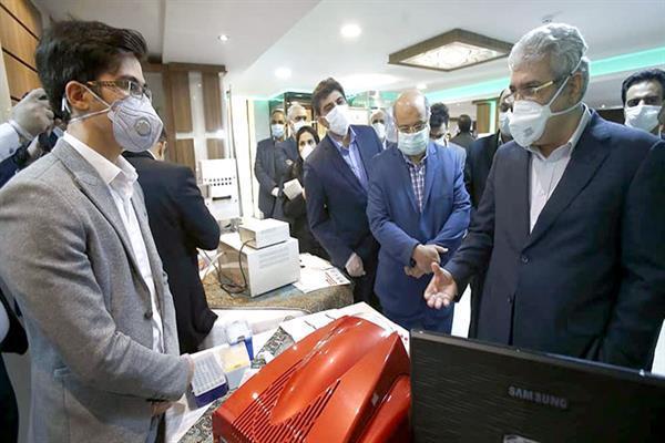 مجتمع بین المللی فناوری و نوآوری افتتاح شد ، رونمایی از 6 محصول ایران ساخت برای مبارزه با کرونا