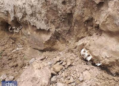 اسکلت های انسانی کشف شده در قره تپه بندرترکمن مربوط به قرون متأخر اسلامی است
