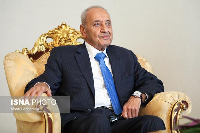 پیام تبریک رئیس پارلمان لبنان به قالیباف پیغام تبریک رئیس مجلس لبنان به قالیباف