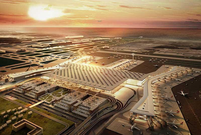 فرودگاه جدید استانبول جایگزین فرودگاه آتاتورک شد