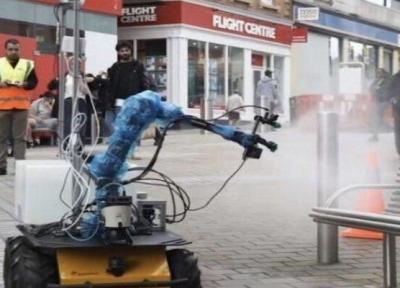 روبات ها به جنگ کرونا در انگلیس می فرایند