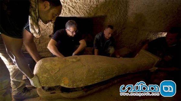 13 تابوت مهر و موم 2500 ساله در مصر کشف شدند